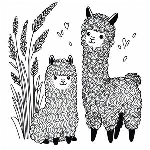 Two Hairy Alpacas 2