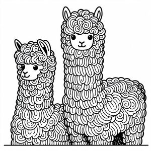 Two Hairy Alpacas 4
