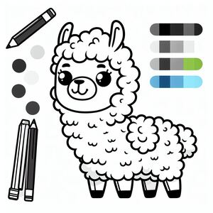 Cartoon Llama 2