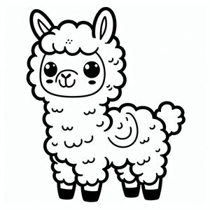 Cartoon Llama 3