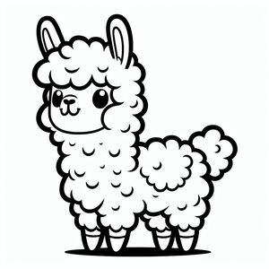 Cartoon Llama 4