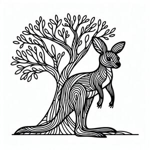 Kangaroo Tree 1