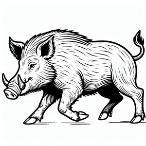 Wild Boar Walks 1