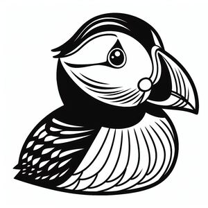 Horned Puffin 1