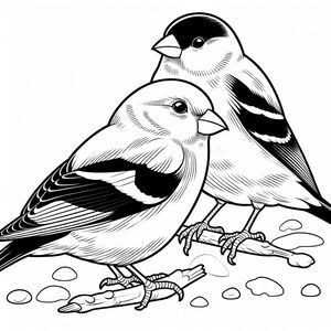 Black-Winged Snowfinches 3