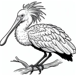 Roseate Spoonbill Bird 3