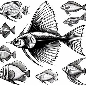 Sailfin Flying Fish And Common Atlantic Flying... 4