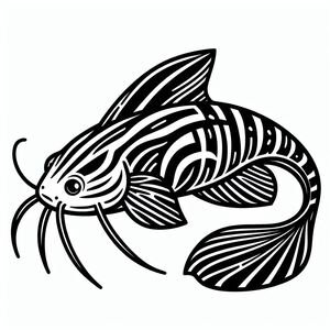 Striped Raphael Catfish (Platydoras Armatulus) 3