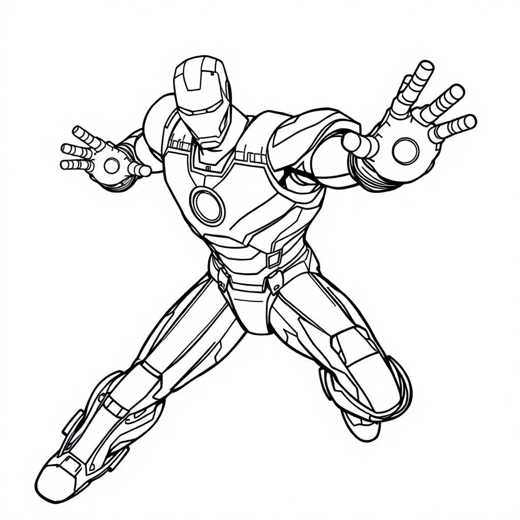 Iron Man action shot
