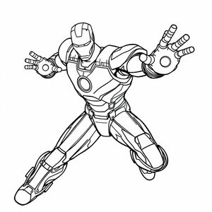 Iron Man action shot