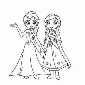 Elsa and anna