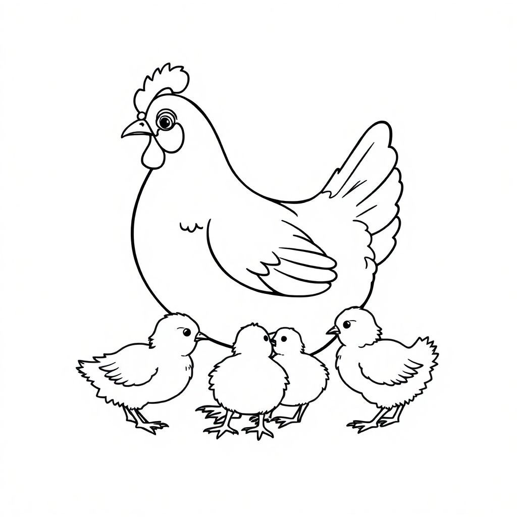 Hens and chicks
