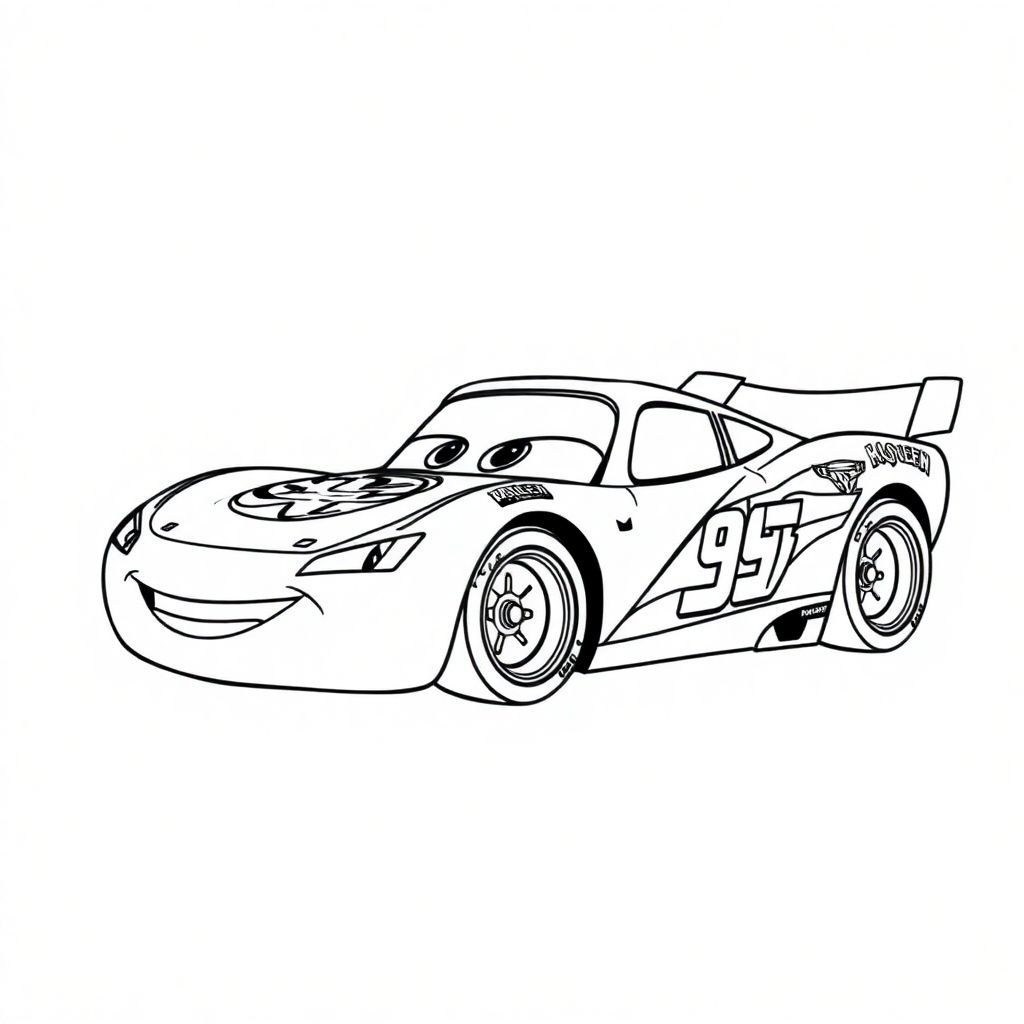 mcqueen racing car