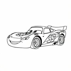 mcqueen racing car