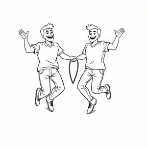 two man jump a rope