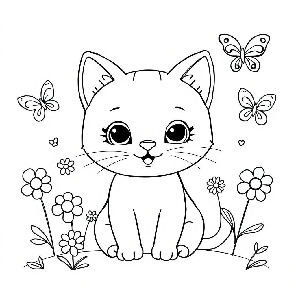 Beautiful Hello Tiny Cat