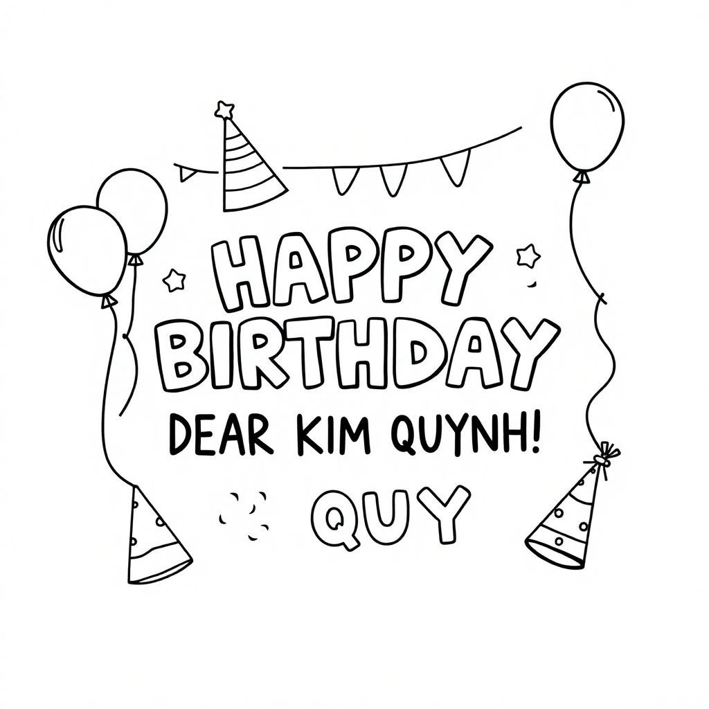 HAPPY BIRTHDAY, DEAR KIM QUYNH!