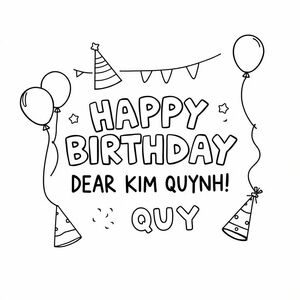 HAPPY BIRTHDAY, DEAR KIM QUYNH!