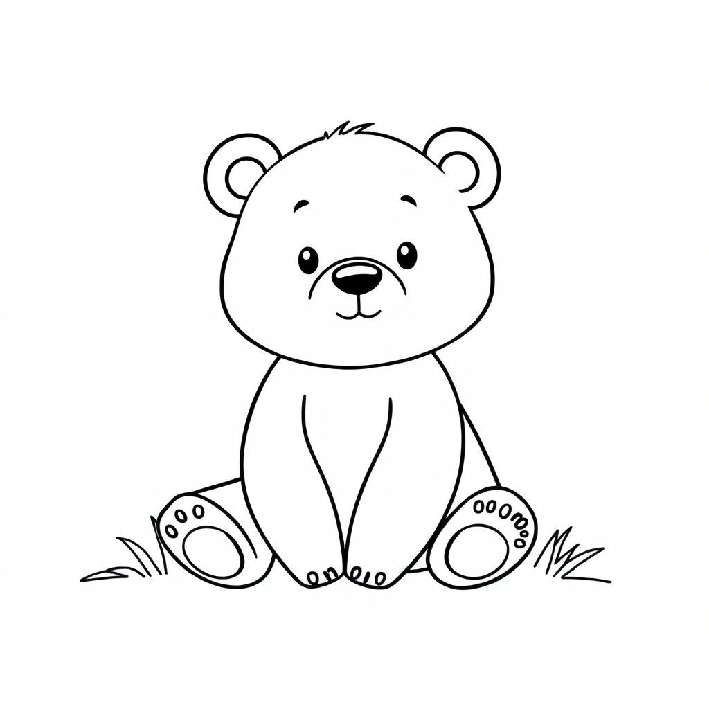  A brown bear