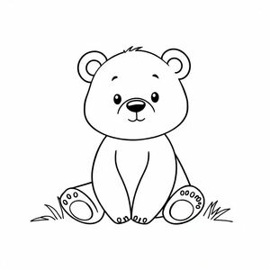  A brown bear
