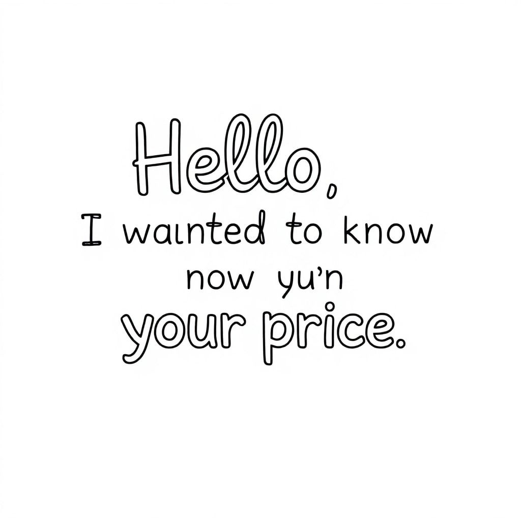 Hi, I wanted to know your price.