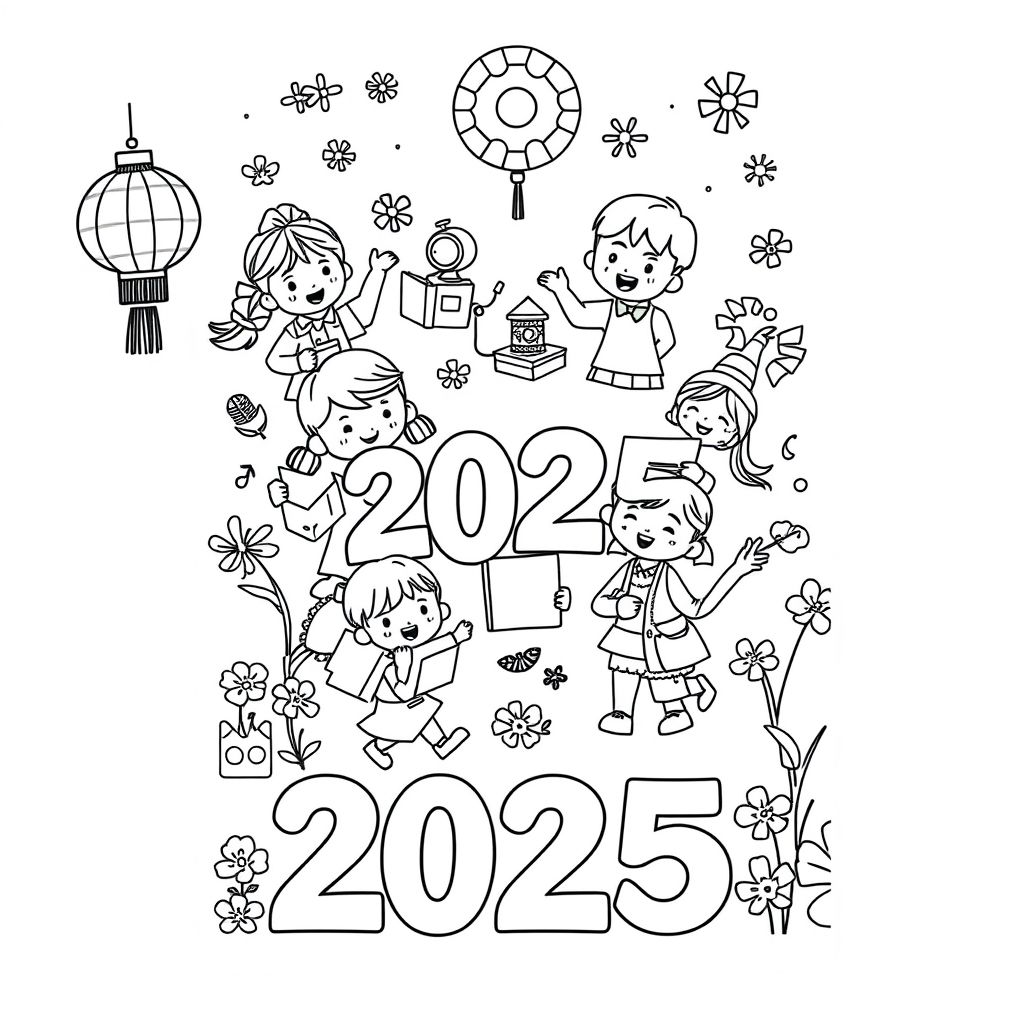 In the new year 2025, I wish you all the best in your studies...