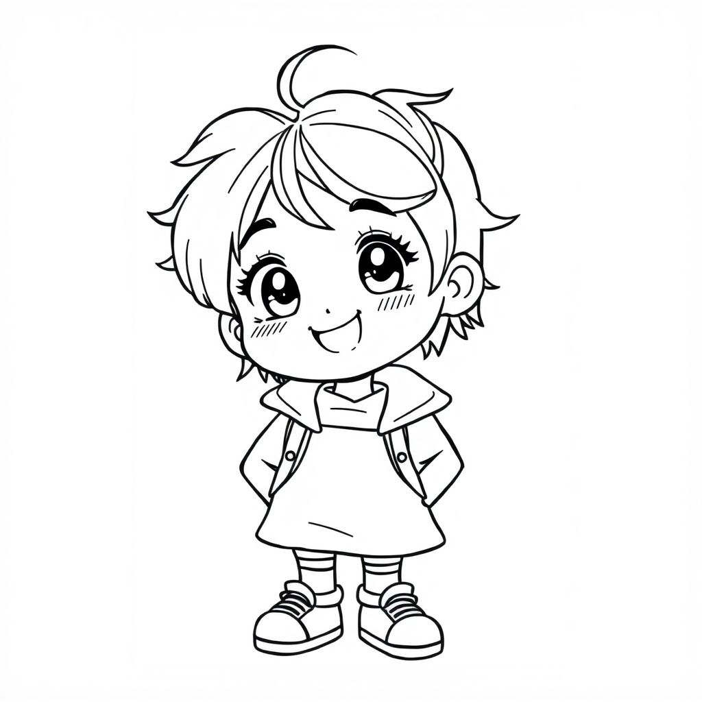 Anime 8 Year Old Girl