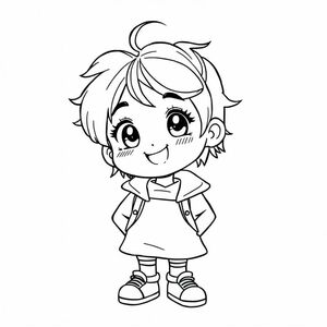 Anime 8 Year Old Girl