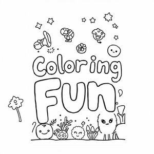 Coloring Page Generator