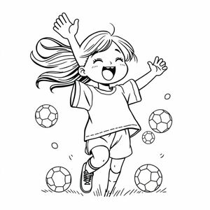 
korean female celebrating soccer goal