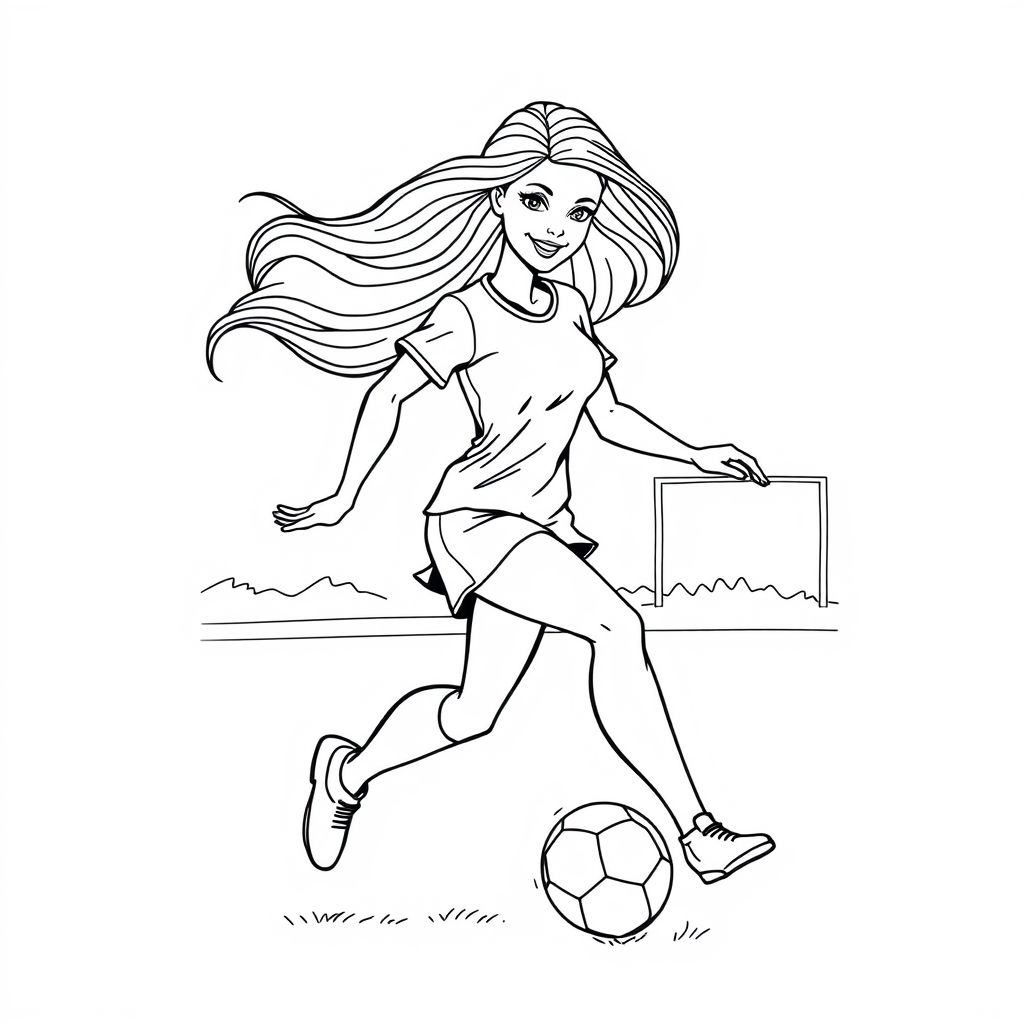 barbie soccer
