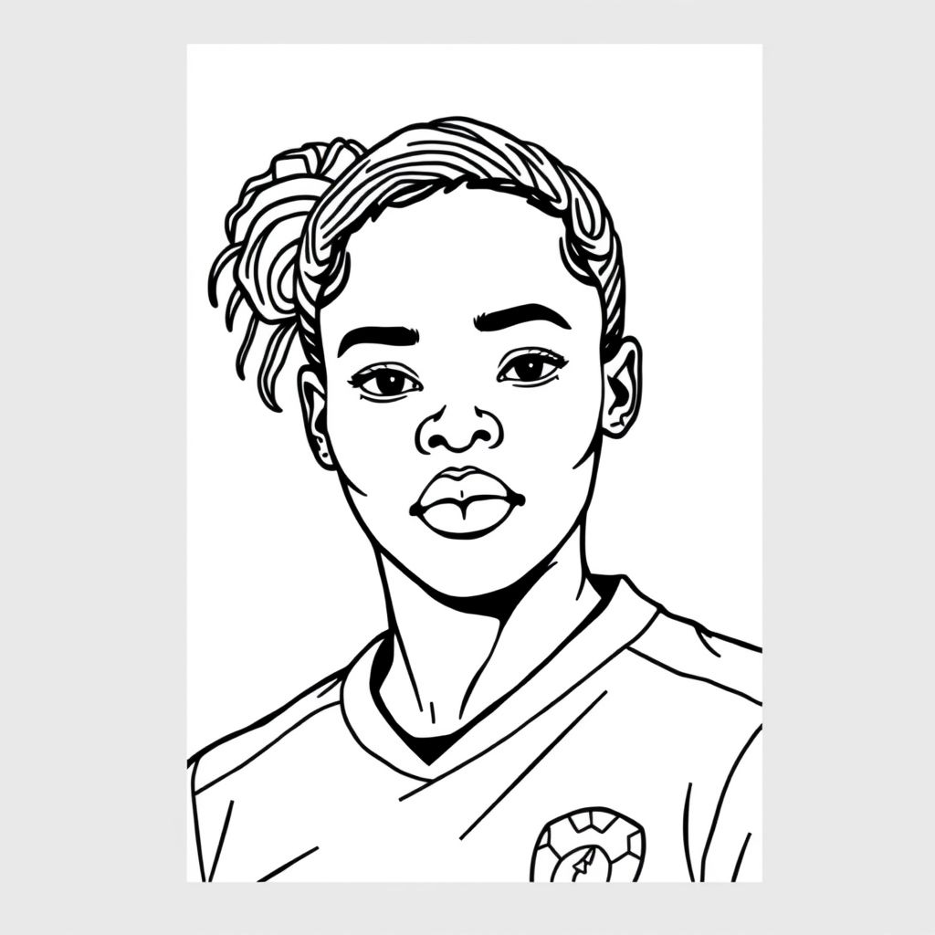 womens soccer headshot ghana
