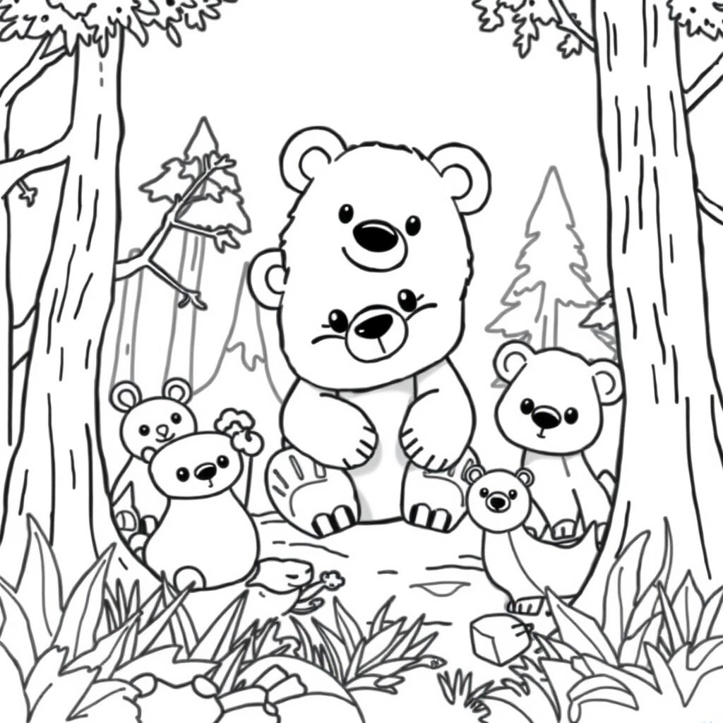 Baby Bear and his adorable group of friends explore the forest, helping each other overcome the challenges in each episode.