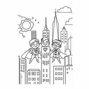 A group of little friends with superpowers work together to protect the city from funny and adorable troubles.