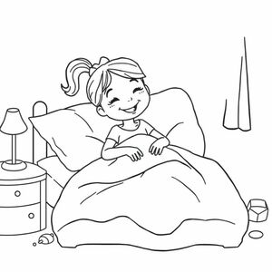 1girl on bed