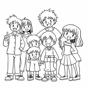 Anime Coloring pages
