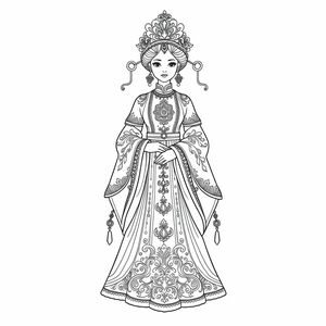 Sophisticated, luxurious and sophisticated costumes for women