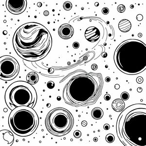 Multi-planet universe Milky Way black hole in many details