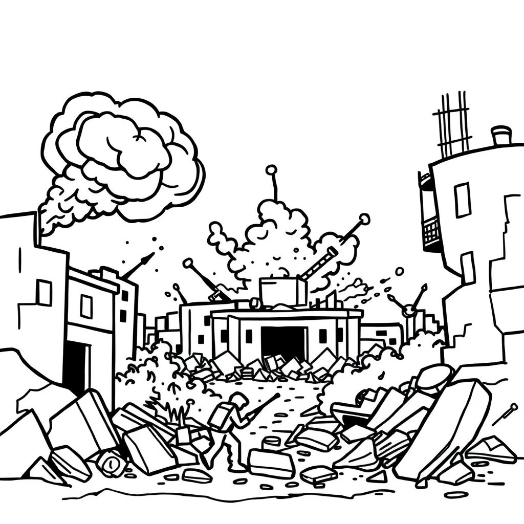Fierce and dangerous war devastates
