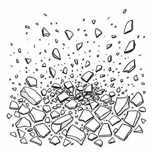 It was full of fragments scattered everywhere, scattering chaos with many mysteries, fantasies and many details