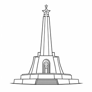 Drawing the Independence Palace

