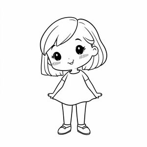 cute female figure