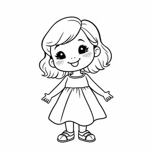 Create cute girl photos