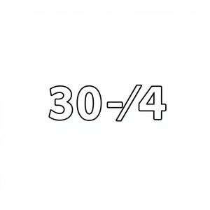 30/4