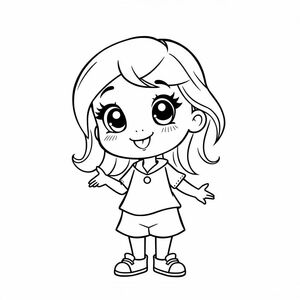 Cute female shaping