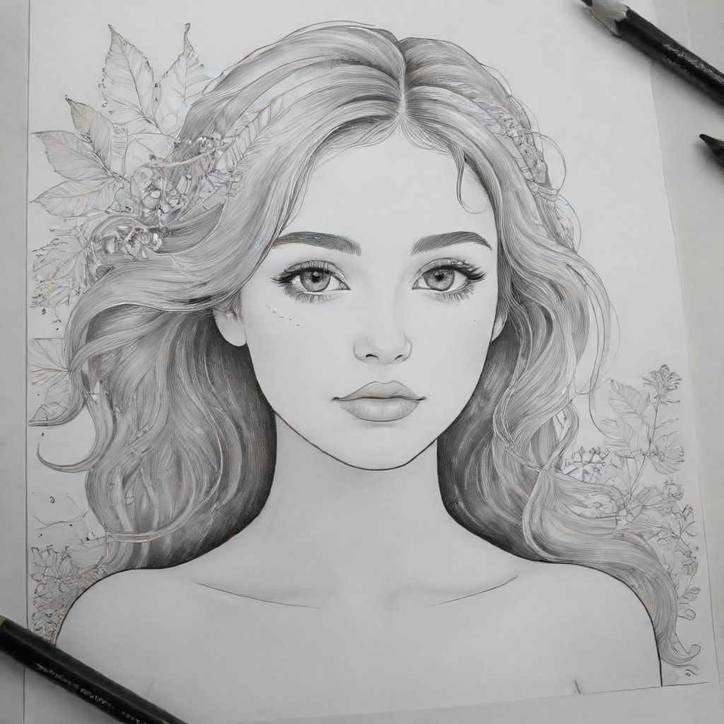 /imagine prompt:coloring pages for adults, Một phụ nữ trẻ, có khả năng ở độ tuổi cuối tuổi thiếu niên hoặc đầu tuổi hai mươi, có ngoại hình da trắng, được miêu tả theo phong cách truyện tranh hoặc anime cách điệu. Cô là một nhân vật nữ, mặc trang phục da đen và đỏ với thiết kế đồ họa kim cương, giống Harley Quinn. Bộ trang phục bó sát, thể hiện vóc dáng cong và bao gồm một chiếc áo ngắn, cắt xén với đường viền cổ áo và kiểu áo nịt ngực da. Mái tóc vàng của cô được tạo kiểu bím tóc. Biểu cảm của cô ấy nghiêm túc và hơi đe dọa, với một cái miệng hơi há. Cô ấy đang cầm một cây gậy màu xanh lá cây / vật thể giống như bóng chày. Cô ấy được đặt hơi nghiêng về bên phải và ánh mắt của cô ấy hơi lệch tâm sang bên phải của người xem. Bối cảnh lấy bối cảnh trong nghĩa trang hoặc nghĩa trang, với tông màu đỏ và đen tối, đáng ngại; Một nhà thờ theo phong cách Gothic có thể nhìn thấy phía sau cô. Ánh sáng ấn tượng, làm nổi bật hình dáng của cô ấy, bảng màu sống động, với màu đỏ đậm, đen và xám đậm. Góc nhìn hơi từ trên cao, tập trung vào cơ thể và nửa dưới của cô ấy. Phong cách tổng thể là một hình minh họa cách điệu, nhấn mạnh hình thức, nhân vật và hành động., theo phong cách Truyện tranh, Đường nở, Chi tiết trung bình, Nền vẽ nguệch ngoạc, Đen trắng, Không đổ bóng, --ar 9:16