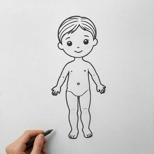 Miniature Statue of Man 