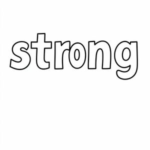 The word strong
