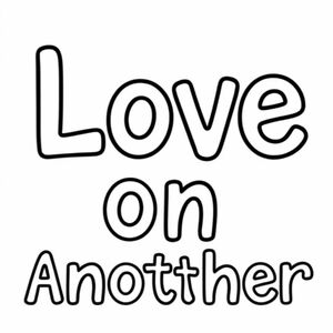 The words "Love One Another"
