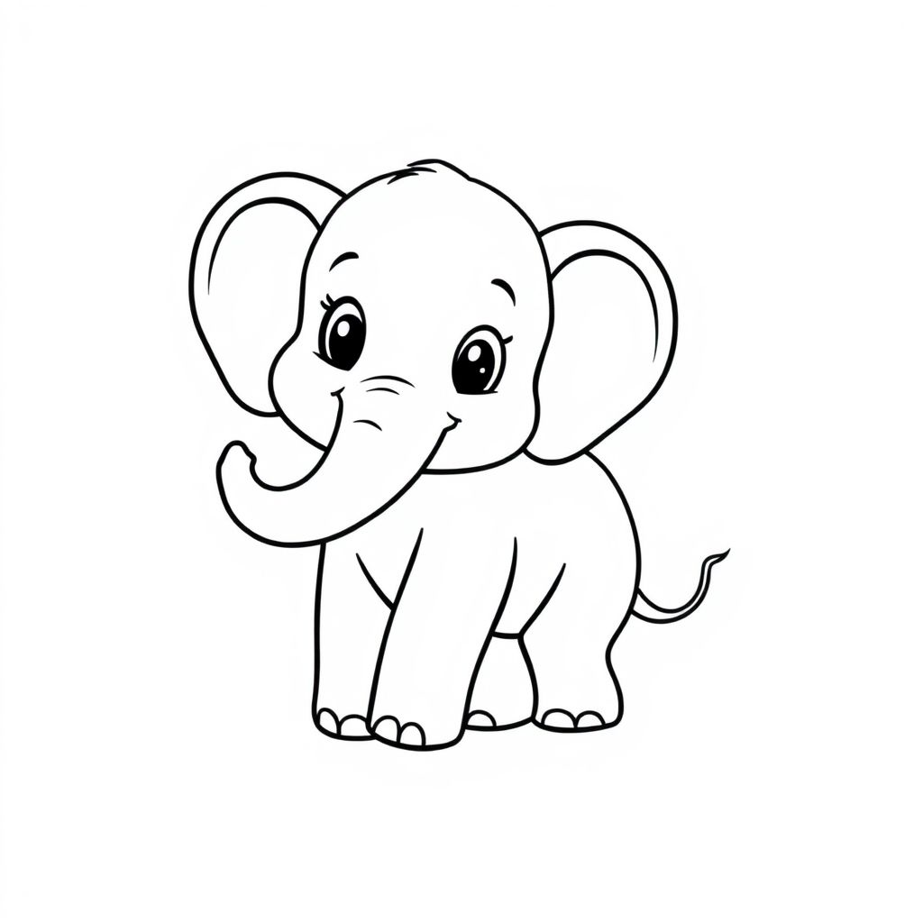 Cute elephant 